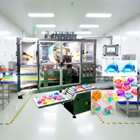 Machine automatique de formage, de remplissage et de scellage de dosettes de lessive en acier inoxydable, haute productivité pour les produits chimiques et les boissons