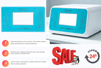 Interface de contrôle graphique pour machine industrielle, revêtement en PET, façade frontale personnalisée, panneau de commutation électronique imprimé en sérigraphie