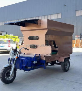 Bicicleta Eléctrica TMR de 3 Ruedas para Uso Agrícola, Distribuidor de Alimento para Ganado, Mezclador de Alimento, Esparcidor de Alimento, Vagón de Entrega de Alimento de Acero, Nuevo - Product Image 4