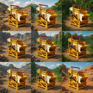Crible vibrant mobile à moteur diesel pour l'extraction de sable de rivière - Product Image 6