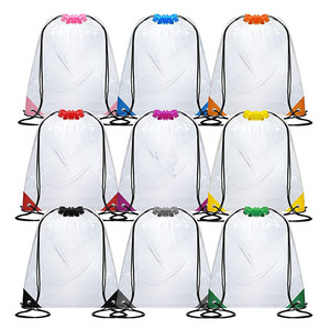 PVC Clear Drawstring Backpack