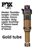 Amortisseur arrière FOX X pour VTT, modèle FLOAT DPS, suspension souple, 210 mm, amortissement par pression d'air