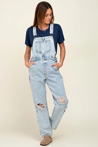 Combinaison en jean pour femmes enceintes, vêtement de maternité - Product Image 2