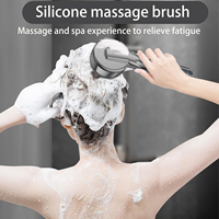 Pommeau de Douche Massant avec Filtre à Eau Dure de Qualité Supérieure (15 Grades), Personnalisable (Emballage & LOGO), Effet Pluie, pour Salle de Bain et Spa