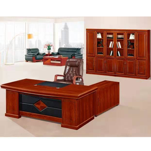 Mesa de Escritório Clássica Ekintop em MDF, Mesa Executiva, Mesa de Computador e Secretária para Escritório - Product Image 1