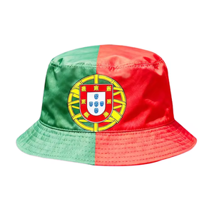 Chapeau Bob Portugal Unisexe pour Supporters de Football, Casquette de Sport Mondial Coupe d'Europe, Chapeau de Soleil d'Été à Large Bord en Polyester, Chapeau de Pêcheur - Product Image 2