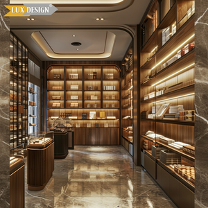 Moderno té vino cigarrillo humo tienda diseño cigarro salón muebles vitrinas exhibidora - Product Image 1