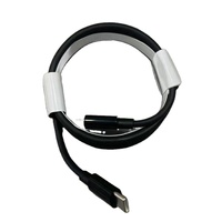 Câble de charge USB Type C 60W, charge rapide, synchronisation des données, câble en TPE noir, téléphone portable, tablette, ordinateur portable, câble durable