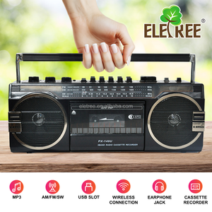 Eletree Capturadora de Casetes USB, Reproductor de Radio y Casetes de Audio con Grabadora de Radio y Casetes con AM/FM y <span class=keywords><strong>CD</strong></span> - Product Image 1