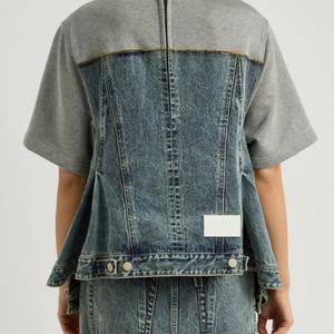 เสื้อฮู้ดผู้หญิงแบบเรียบง่ายสำหรับฤดูร้อน คอกลม ทรงหลวม พิมพ์ลาย แขนสั้น แมทช์ได้กับทุกชุด - Product Image 6