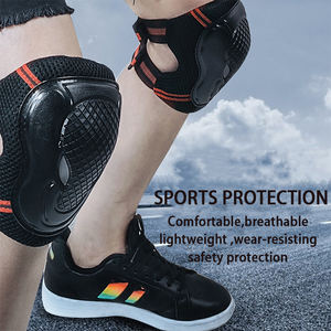 Suministro Directo <span class=keywords><strong>de</strong></span> Fábrica, Rodilleras, Coderas y Muñequeras para Patinaje, Cascos Ajustables para Hombres y Mujeres, Equipo <span class=keywords><strong>de</strong></span> Protección para Ciclismo y Patinaje - Product Image 2