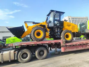 Yellow LG833H Wheel Loader 3 Ton Front End Loader Diesel Construction Equipment - Product Image 1