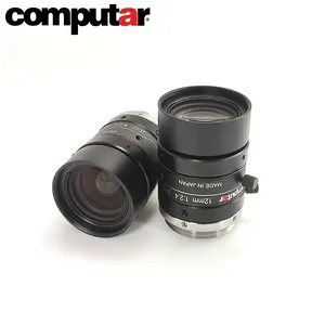 Computar japão importado 12mm 5mp c-montagem lente da câmera industrial para a visão da máquina