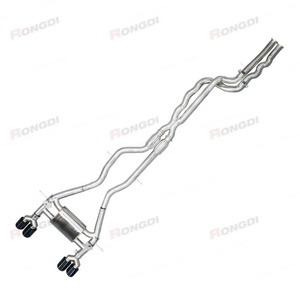 Titanium High Performance Equal Length Valved Sport Exhaust System for BMW M4 M3 F80 F82 F83 S55B30 2014-2019 - Product Image 1