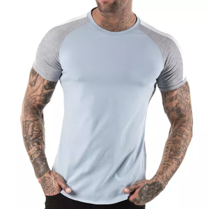 Men's Oversize Gym T-Shirt <b>Maroon</b> Cotton & Fleece Sports Training <b>Top</b> Washed Knitted with Digital Custom Logo OEM Supply - Product Image 3