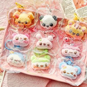 Porte-clés à presser, jouets sensoriels anti-stress pour adultes, animaux de dessin animé (pingouin, chien, mouton, chat, ours, étoile, elfe) - Product Image 1