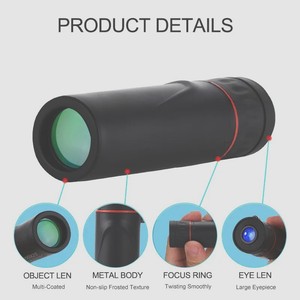 Monoculaire de grossissement HD portable à tube unique pour la chasse, le camping, l'observation des animaux sauvages, les concerts et les événements sportifs - Product Image 2