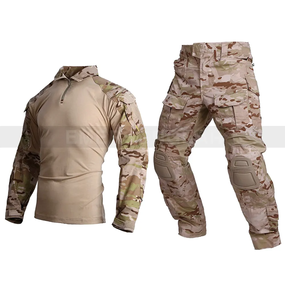 Emersongear Outdoor CVC Camouflage Clothing Combat Uniforms Tactical Pants Uniform Multicam Clothes For Us and Russian