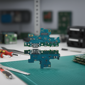 Placa de Conexión de Micrófono y Carga para Samsung Galaxy S10 Lite - Product Image 3