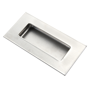 Stainless Steel Sliding <strong>Door</strong> Flush Handle Oval Recessed Finger 3621 Pull Handle - Product Image 4