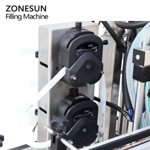 Machine de remplissage automatique ZONESUN ZS-SVGT4D à double système servo pour crème hydratante cosmétique, lotion corporelle, liquide et pâte - Product Image 3