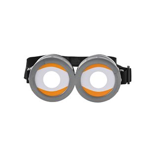 Gafas <span class=keywords><strong>de</strong></span> Minion <span class=keywords><strong>de</strong></span> Beckon Wholesale, Gafas para Disfraces <span class=keywords><strong>de</strong></span> <span class=keywords><strong>Fiesta</strong></span>, Lentes Redondas Amarillas con Correa Negra para Fanáticos - Product Image 1