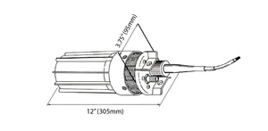 Xếp hạng * 12V DC 6.5lpm 96 Wát điện <span class=keywords><strong>mini</strong></span> năng lượng mặt trời chìm sâu Máy bơm nước giếng Máy đài phun nước cho hồ bơi pompe đầu 56.4M - Product Image 6