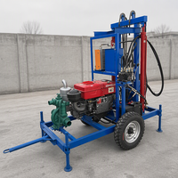 Machine de forage de puits d'eau à 200 m de profondeur, équipement de forage de puits d'eau