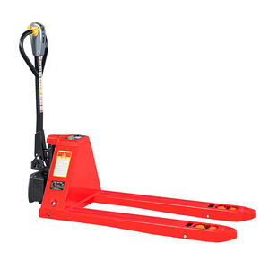 Elektrikli forklift 2t 2000kg 24V/32AH yarı-elektrik pili güç yaya transpalet hidrolik paletli kamyon - Product Image 4