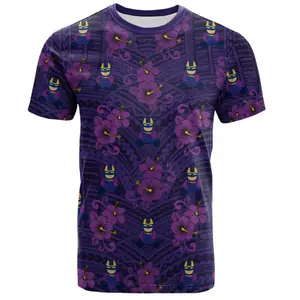 Unique Design Melbourne Storm T-shirts For Men OME Suppliers Full Print Customized Maori Pattern Plus Size Women's Shirts Shirt