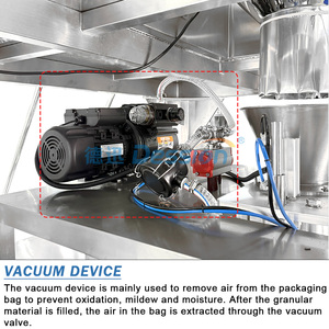 Macchina Automatica per Confezionamento e Pesatura Sottovuoto <span class=keywords><strong>di</strong></span> Prodotti Ittici Congelati <span class=keywords><strong>di</strong></span> Grado Alimentare per Pesce, Gamberi, Anelli <span class=keywords><strong>di</strong></span> Calamari, Seppie, Polpi - Product Image 6