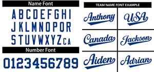 Camiseta de Béisbol Clásica Personalizada Roja, Azul Marino y Blanca, Estilo Auténtico - Product Image 3