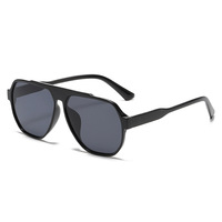 Vente en Gros de Lunettes de Soleil Surdimensionnées Monture Grise Transparente Designer Lunettes une Pièce pour Femmes Hommes UV400 Optique Lunettes à Grand Ombre