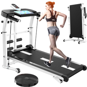 ベストセラー スタイル ポータブル 家庭用 電動トレッドミル 小型 折りたたみ式 多機能 低騒音 ジムトレッドミル - Product Image 2