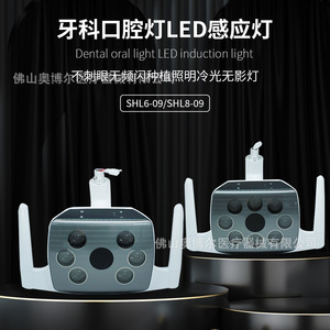 Dental Led Oral Lamp 8 <b>Bead</b> Dual Color 3200K 5600K Shadowless Light For Dental Chair With <b>Plastic</b> Body Ce Certified - Product Image 2