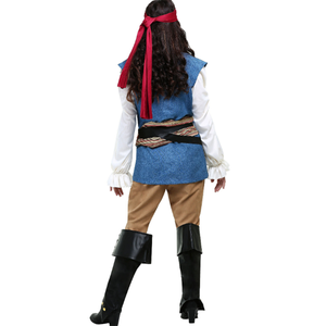 Vente chaude Carnaval Halloween Homme <span class=keywords><strong>et</strong></span> Femme Pirate Cosplay Costume pour Couples Jeu Costumes - Product Image 3