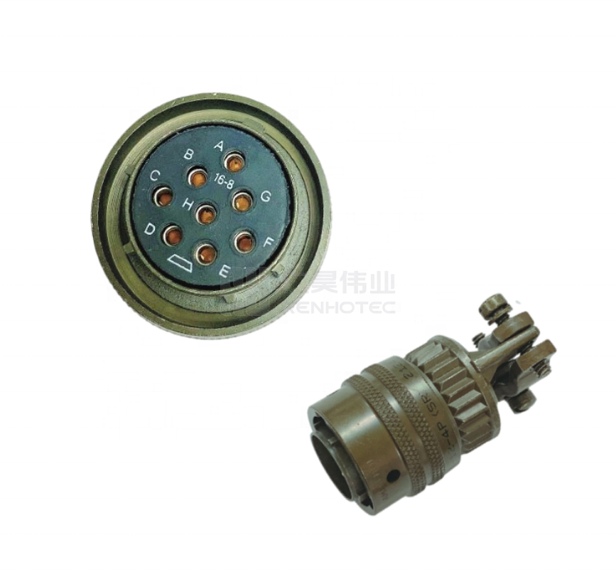 MIL C 26482 Amphenol 8 Pin Waterproof Circular Connectors