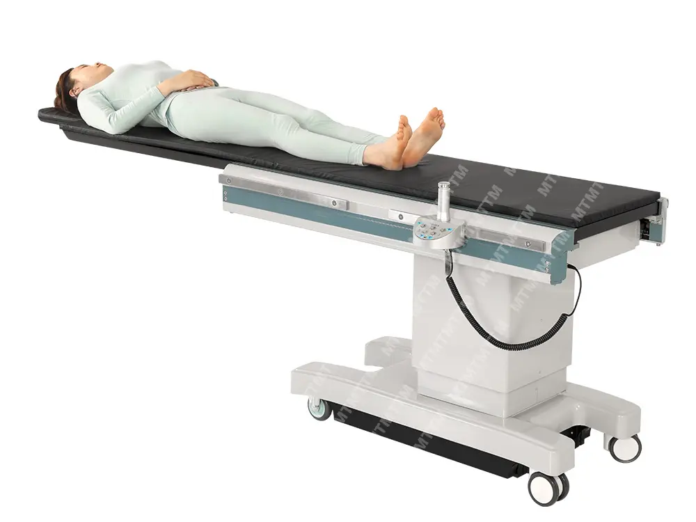 MT医療医療用Cアーム血管撮影カーボンファイバー介入イメージング電気ORテーブル操作 (X線機能付き)