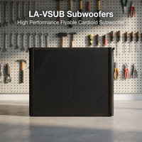 Subwoofer Cardioide Pasivo Volable LA-VSUB para Sistemas Line Array de Touring