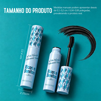 Mascara Volumisant et Courbant Ibcccndc en Gros pour Cils Denses et Longs, Cosmétique Oculaire Longue Tenue, Prise en Charge de la Marque Privée