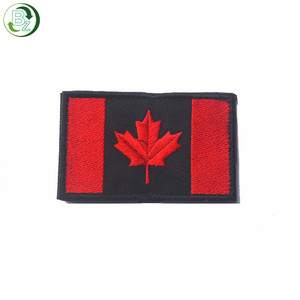 แผ่นป้ายปักธงแคนาดาแบบกำหนดเองแผ่นติดกระเป๋าเป้สะพายหลังแบบมีห่วง - Product Image 6
