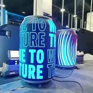 Đầy đủ màu sắc IP65 đánh giá độ sáng cao linh hoạt có thể dẫn hiển thị cho đồ uống có thể với graffiti di chuyển bảng điều chỉnh - Product Image 3