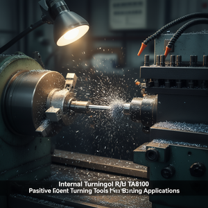 Outil de tournage interne Ttake R/L TA8100 avec plaquettes positives pour applications d'alésage - Product Image 3