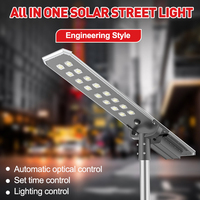 Panneaux Solaires Tout en Un Yangzhou Mono Panneau Solaire Applique Murale Extérieure Étanche Lampadaire Blanc Froid Led Solaire Lampadaire