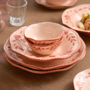 Hot Selling Ceramic Tableware 7/13/20 Pcs Stoneware Ceramic <b>Dinnerware</b> <b>Set</b> Ceramic Cutlery and Dish <b>Set</b> - Product Image 4