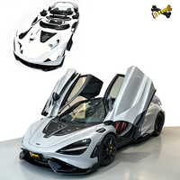 Kit carrosserie en fibre de carbone sèche style Carbone 765LT, aileron arrière, pièces de carrosserie pour McLaren 720S