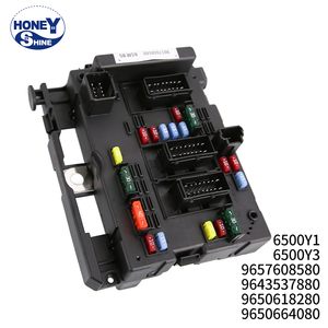 6500Y1 9643537880 Peugeot 206 307 Citroen C5 Caja de Fusibles de Repuesto <span class=keywords><strong>BSM</strong></span> B5 B4 B3 9650618280 6500Y3 - Product Image 1