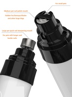 Vente flash Produits pour animaux de compagnie Meuleuse à ongles LED pour chien Outils de toilettage des ongles doux pour animaux de compagnie Conception à faible bruit