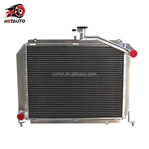 Radiatore di Raffreddamento in Alluminio per Toyota Hiace Van RZH LZH 4 Cilindri 2.4L Benzina 1989-2005 - Product Image 1