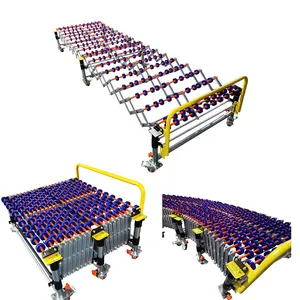 Nieuwe Product 90 Graden Curve Terugkeer Riem Rondsel Impact Zwaartekracht Roller Tafel Transportband